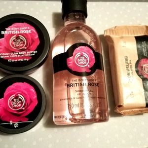 *SOLD* British Rose bath set